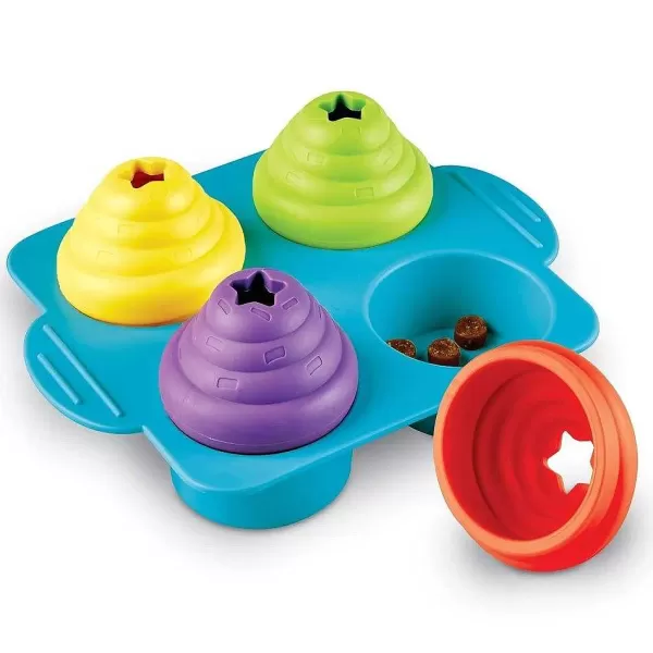 Brightkins Cupcake Party! Treat Puzzle | The Dog Lounge Outlet