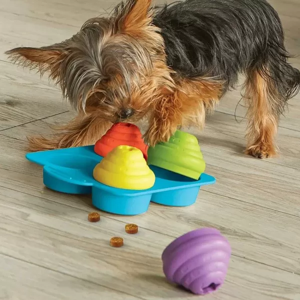 Brightkins Cupcake Party! Treat Puzzle | The Dog Lounge Outlet