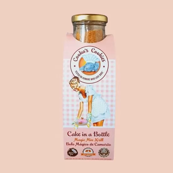 Cake In A Bottle Garnalen | Cooka's Cookies Online