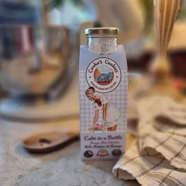 Cake In A Bottle Garnalen | Cooka's Cookies Online