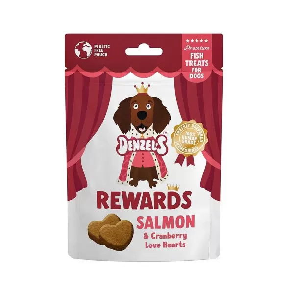 Rewards Zalm & Cranberry Love Hearts | Denzel's Outlet