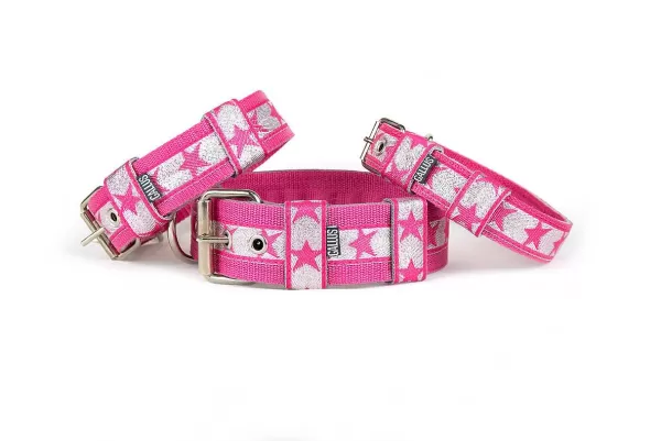 Halsband Sterren Pink | Gallus Store