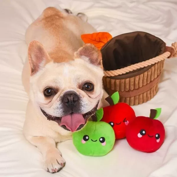 hugsmart_autumn_tailz_apple_basket_3.webp Hugsmart Autumn Tailz Apple Basket | The Dog Lounge New