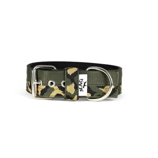 Halsband Camouflage Met Groen | MAG Fashion