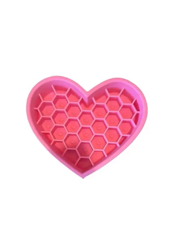 Modern Pet Company Heart Slow Feeder Enrichment Bowl | The Dog Lounge Online