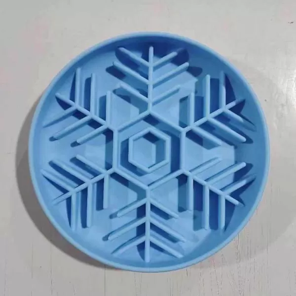 Modern Pet Company Snowflake Bliss Lick Mat | The Dog Lounge Online