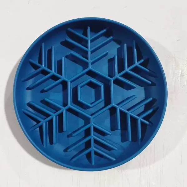 Modern Pet Company Snowflake Bliss Lick Mat | The Dog Lounge Online