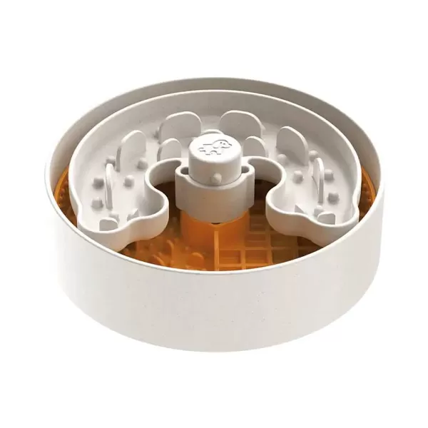 Puzzle Feeder Lick Bowl Geel Lite (Voor Kleine Honden) | The Dog Lounge Hot