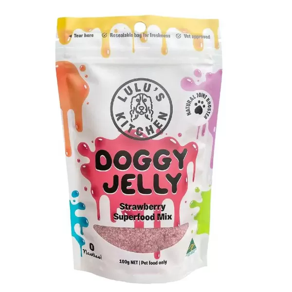 Lulu'S Kitchen Superfood Jelly Strawberry | Rover Pet Products Lulu's Kitchen Best