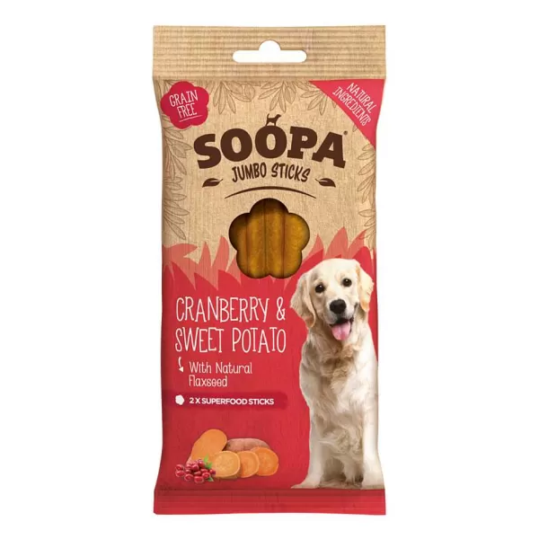 Dental Sticks Jumbo - Cranberry Sweet Potato | Soopa Discount