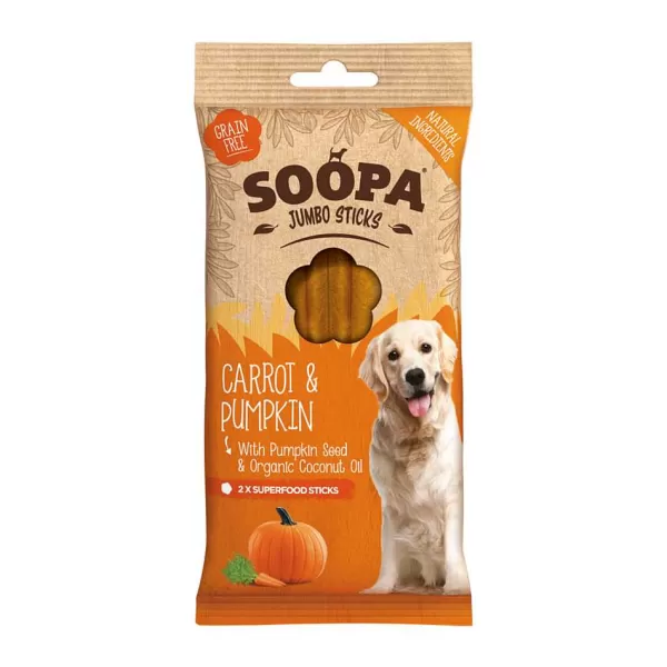 Dental Sticks Jumbo - Pumpkin & Carrots | Soopa Sale